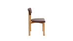 Silla de comedor Frame, roble cacao