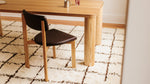 Silla de comedor Frame, roble cacao