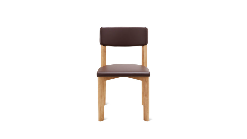 Silla de comedor Frame, roble cacao