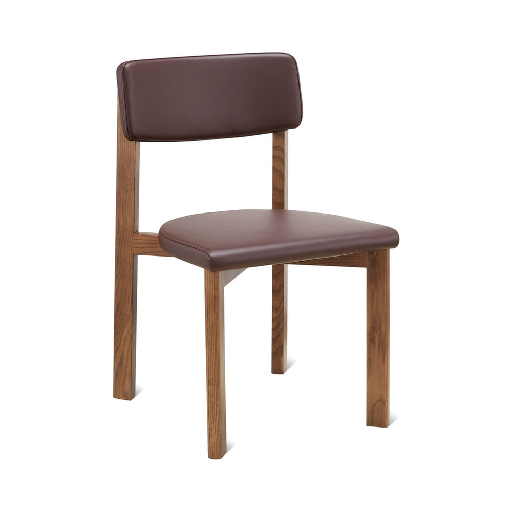 Silla de comedor Frame, nogal, cacao