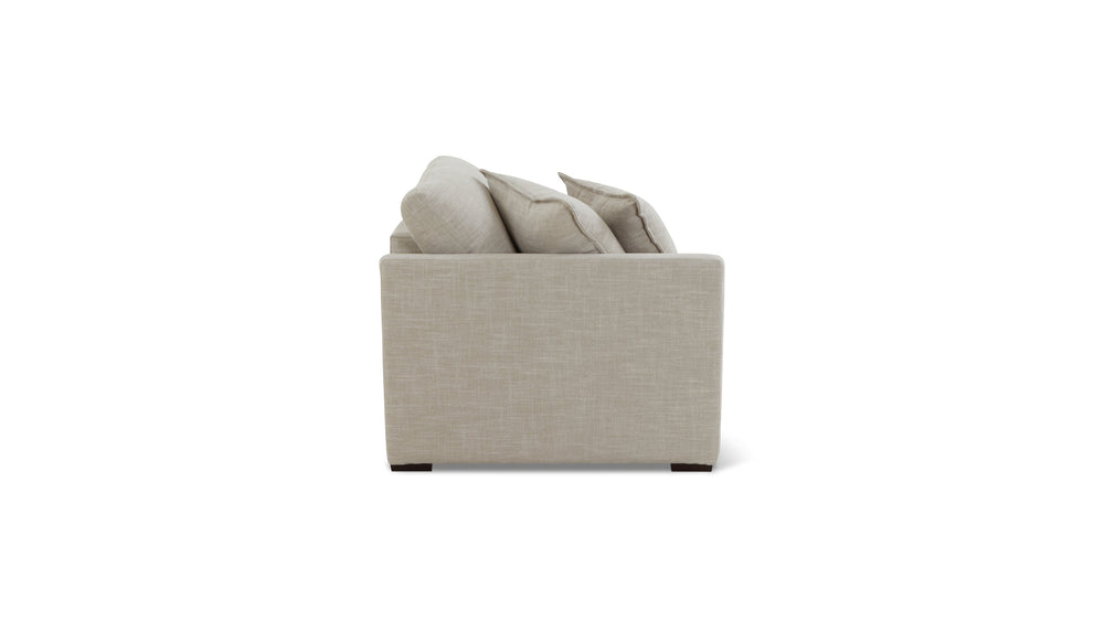 Sillón reclinable eléctrico Lift Off, brazo izquierdo, Light Pebble