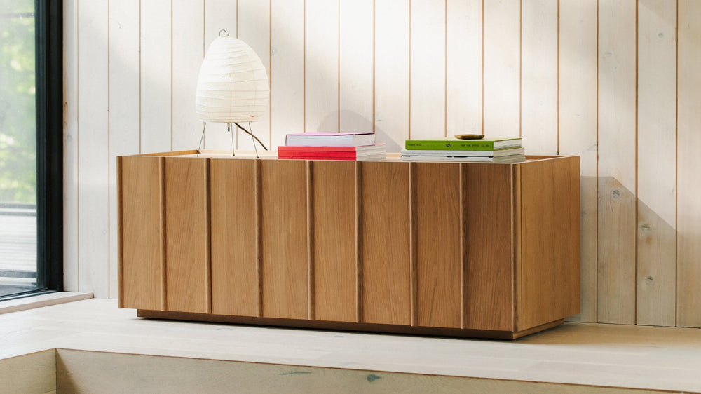 Mueble multimedia Tidal, roble