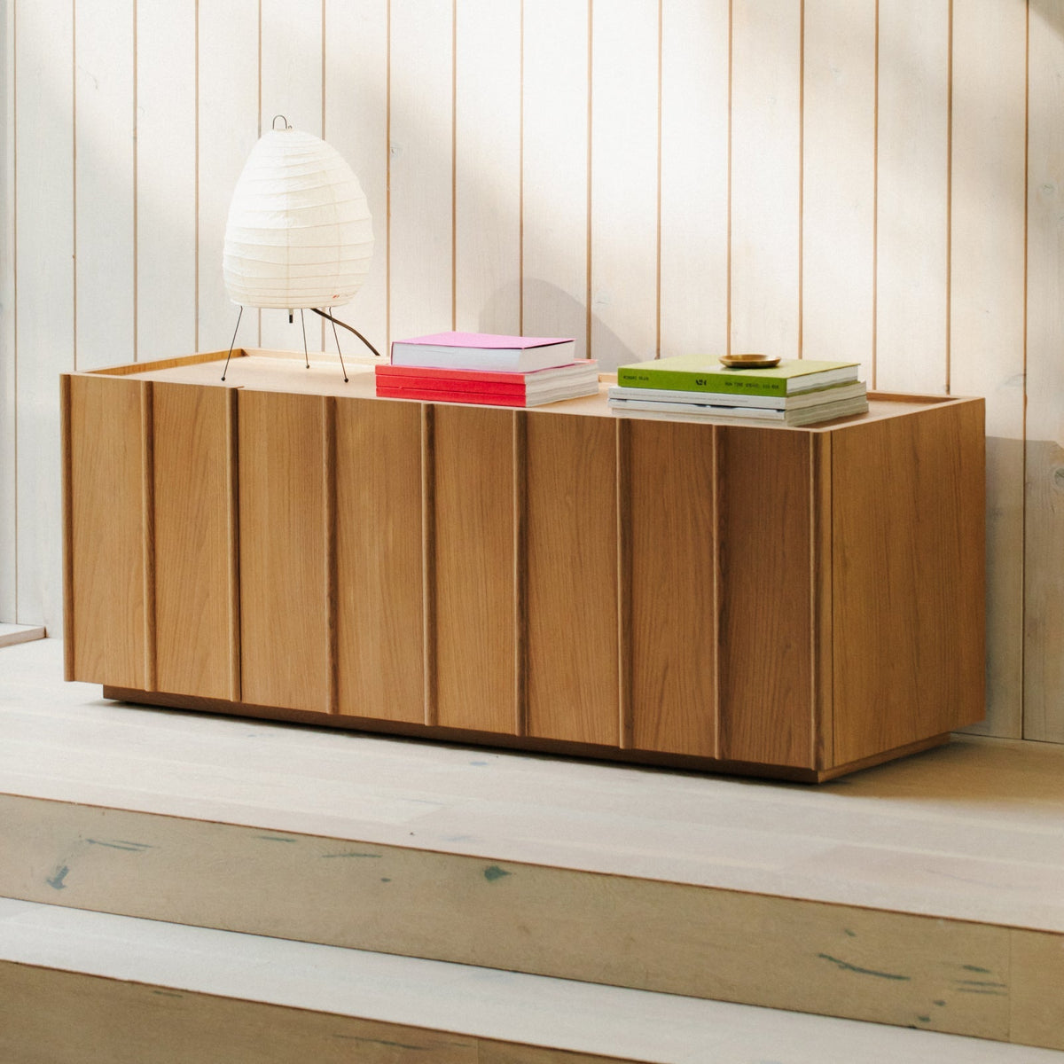 Mueble multimedia Tidal, roble
