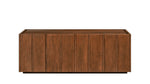 Mueble multimedia Tidal, nogal teñido