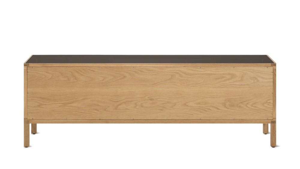 Glimpse Mueble multimedia, roble blanco