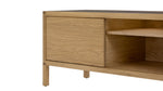 Glimpse Mueble multimedia, roble blanco