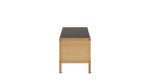 Glimpse Mueble multimedia, roble blanco