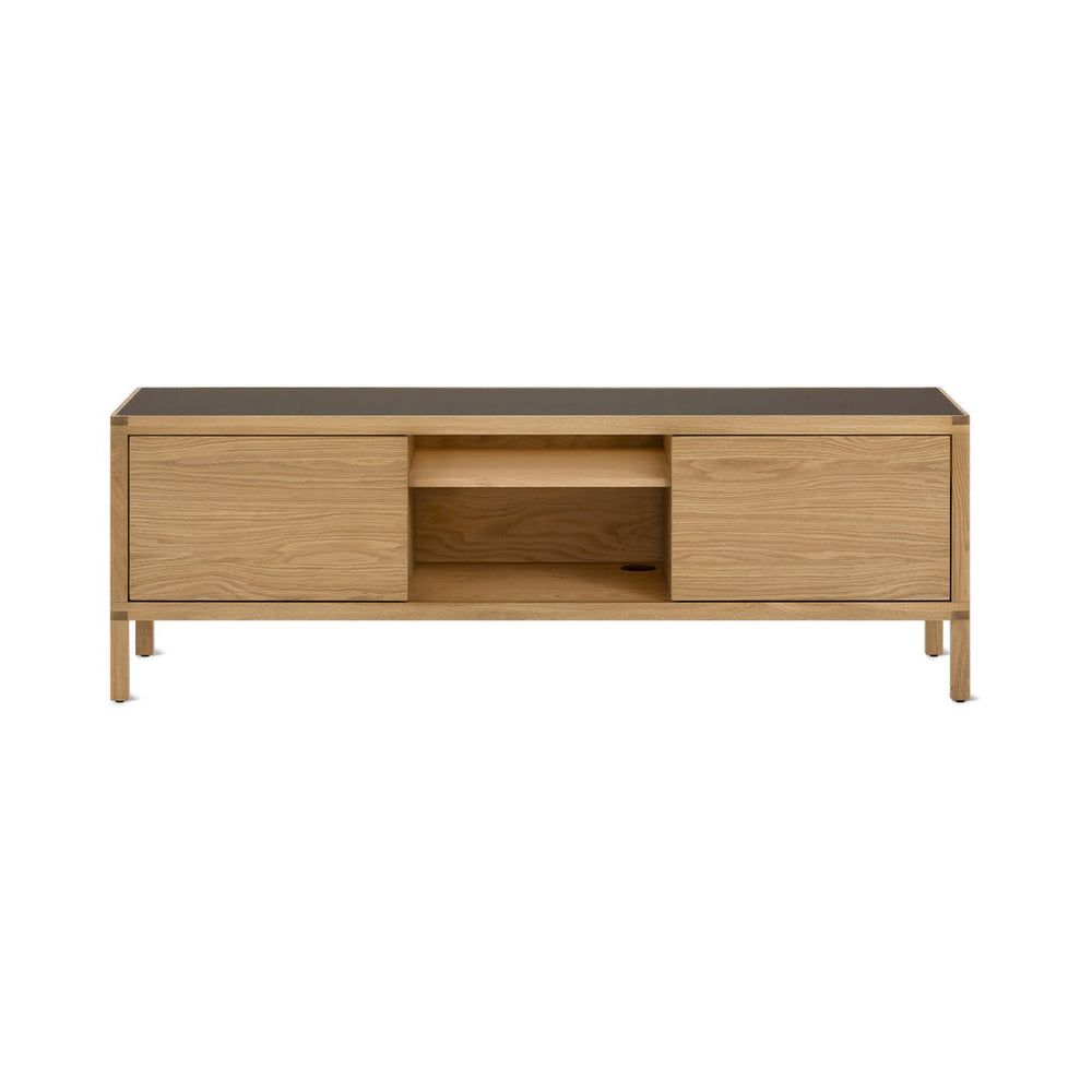Glimpse Mueble multimedia, roble blanco