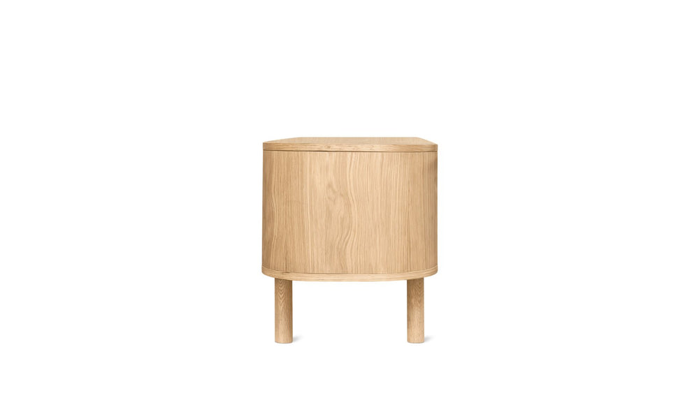 Showcase Mueble multimedia, roble blanco