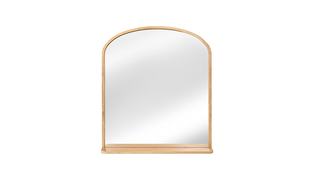 Go Round Mirror, roble blanqueado