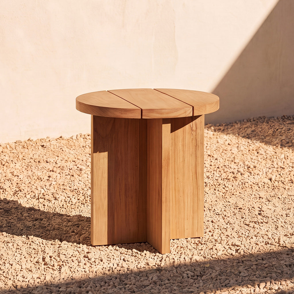 Harbour Outdoor Mesa auxiliar, teca
