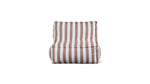 Make Waves Silla sin brazos para exteriores, Rayado toscano