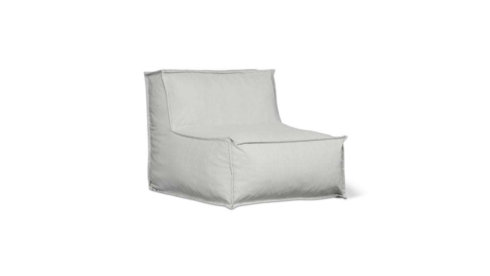 Make Waves Silla para exteriores sin brazos, Gaviota