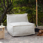 Make Waves Silla para exteriores sin brazos, Gaviota