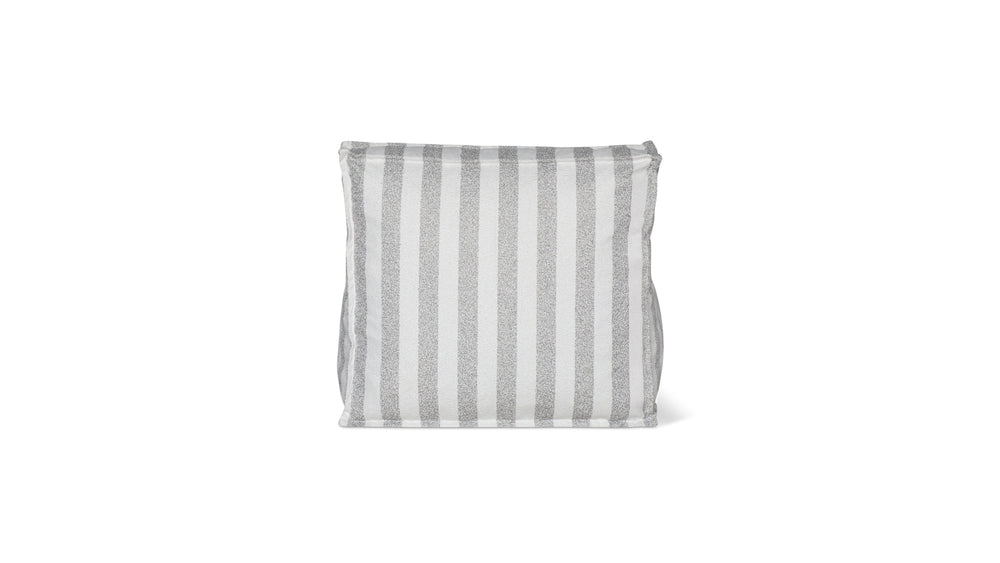 Make Waves Silla sin brazos para exteriores, Brighton Stripe