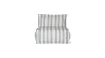 Make Waves Silla sin brazos para exteriores, Brighton Stripe
