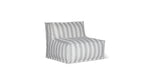 Make Waves Silla sin brazos para exteriores, Brighton Stripe
