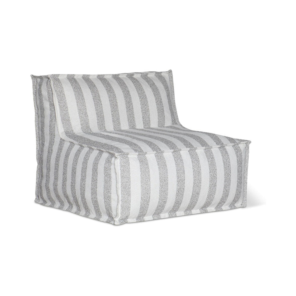 Make Waves Silla sin brazos para exteriores, Brighton Stripe