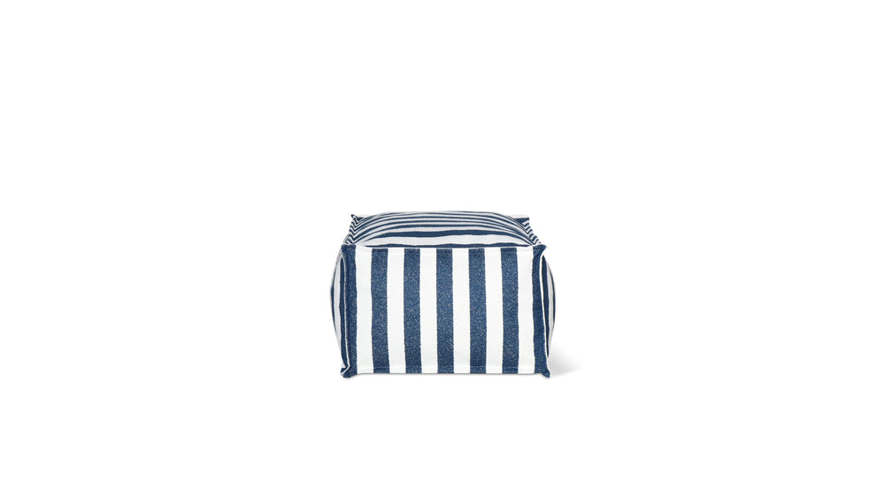 Make Waves Otomana para exteriores, Ocean Stripe