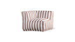Make Waves Silla esquinera para exterior, Rayas toscanas