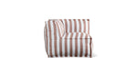 Make Waves Silla esquinera para exterior, Rayas toscanas