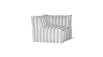 Make Waves Sillón esquinero para exteriores, Brighton Stripe