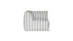 Make Waves Sillón esquinero para exteriores, Brighton Stripe