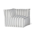 Make Waves Sillón esquinero para exteriores, Brighton Stripe