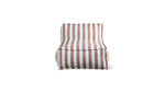 Make Waves Chaise para exterior, rayas toscanas