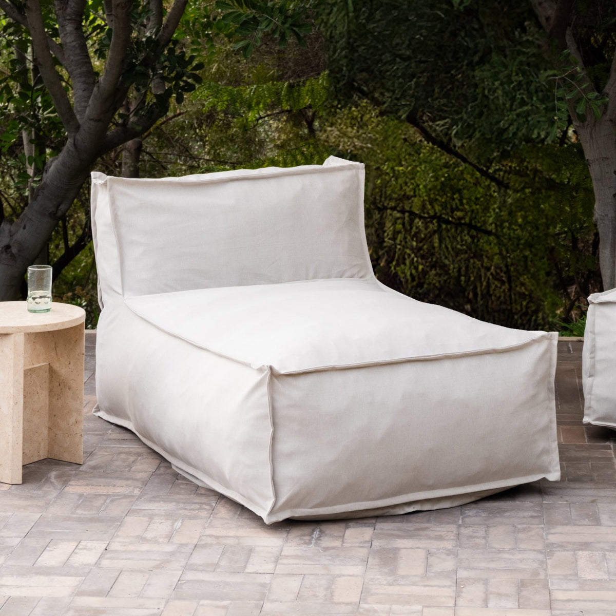 Make Waves Chaiselongue para exterior, Gull
