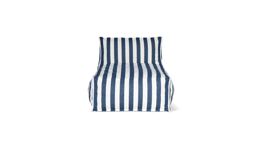 Make Waves Chaiselongue para exteriores, Rayas océano