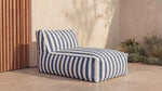 Make Waves Chaiselongue para exteriores, Rayas océano