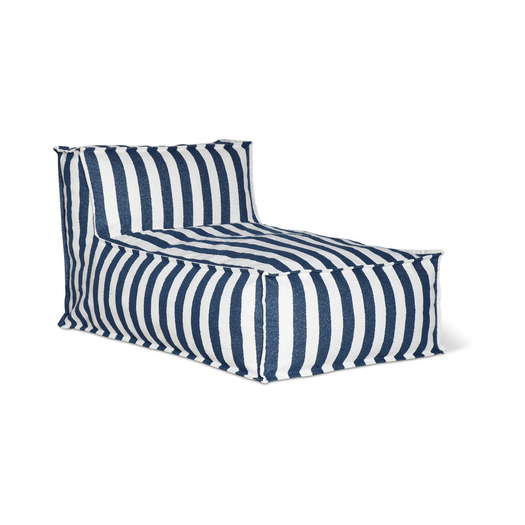 Make Waves Chaiselongue para exteriores, Rayas océano