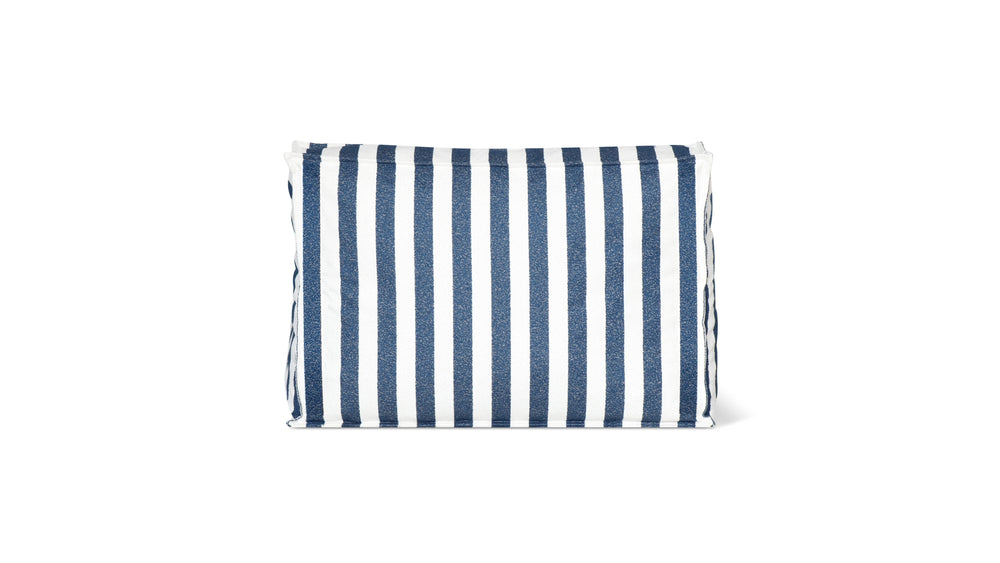 Make Waves Sofá para exterior de 2 plazas, Ocean Stripe