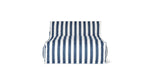 Make Waves Sofá para exterior de 2 plazas, Ocean Stripe