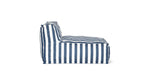 Make Waves Sofá para exterior de 2 plazas, Ocean Stripe