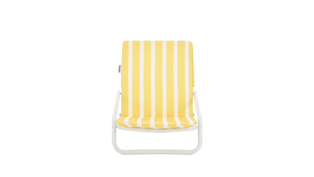 Silla playera Shore Thing, Rayas limón
