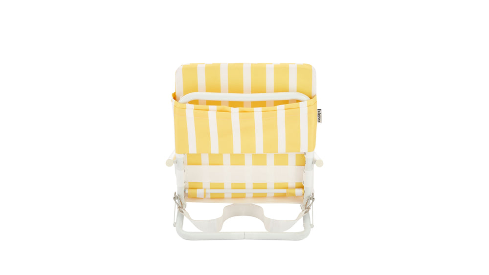 Silla playera Shore Thing, Rayas limón