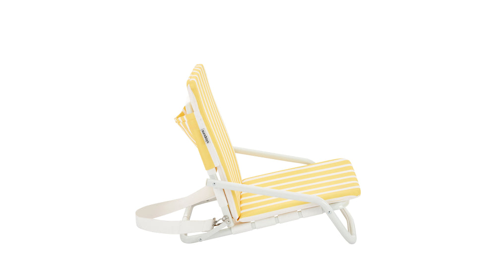 Silla playera Shore Thing, Rayas limón