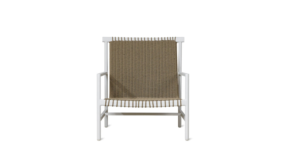 Sillón lounge para exterior Shoreline, aluminio