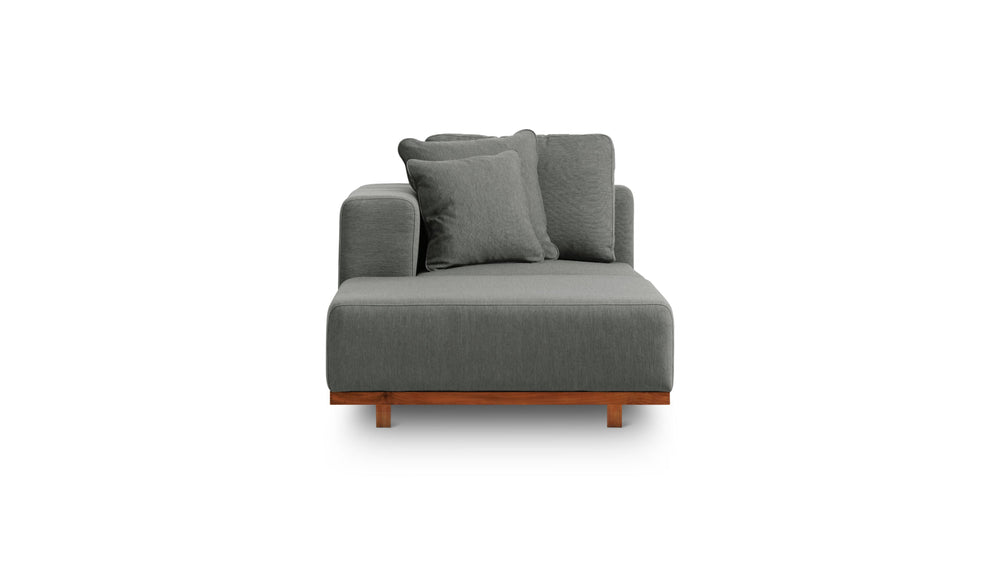 Sunny Days Chaiselongue de exterior, orientación izquierda, Pimienta