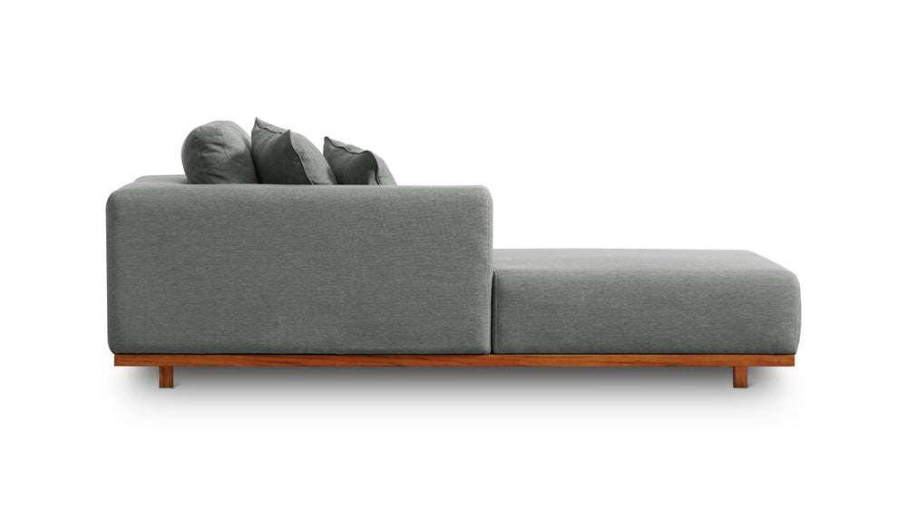 Sunny Days Chaiselongue de exterior, orientación izquierda, Pimienta