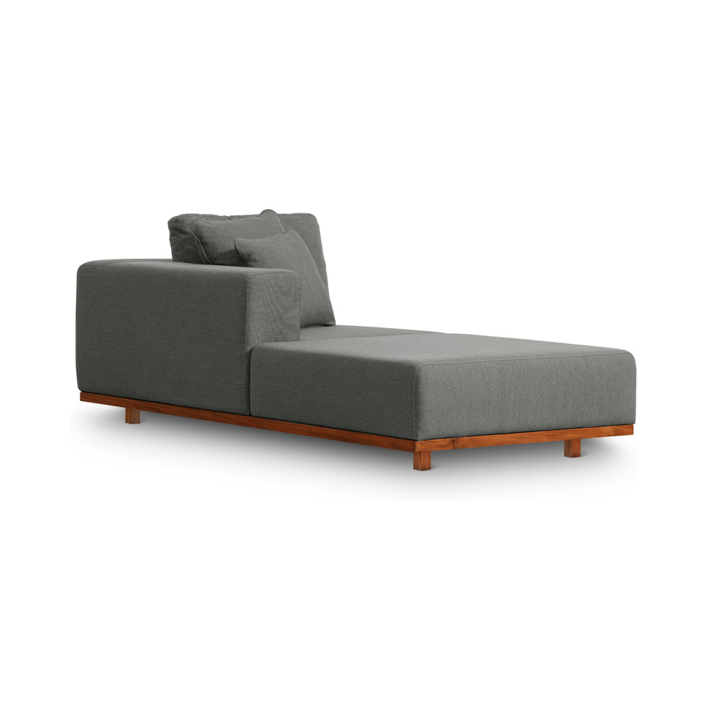 Sunny Days Chaiselongue de exterior, orientación izquierda, Pimienta