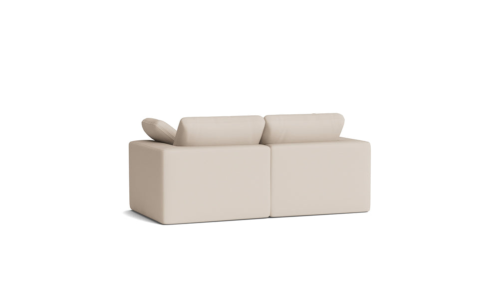 Sofá modular Movie Night™ para exteriores de 2 piezas, estándar, marfil