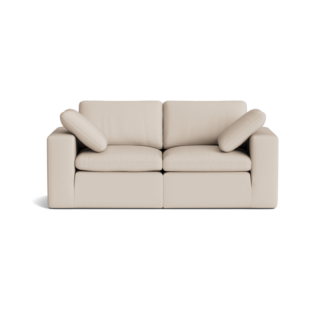 Sofá modular Movie Night™ para exteriores de 2 piezas, estándar, marfil