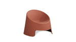 Inner Circle Sillón lounge para exterior (Juego de 2), Canela