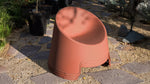 Inner Circle Sillón lounge para exterior (Juego de 2), Canela