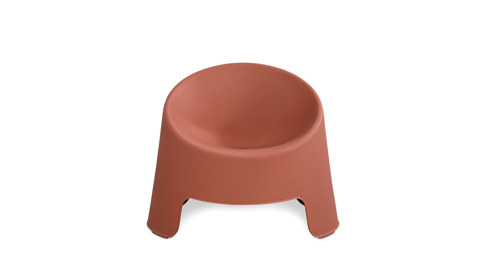 Inner Circle Sillón lounge para exterior (Juego de 2), Canela