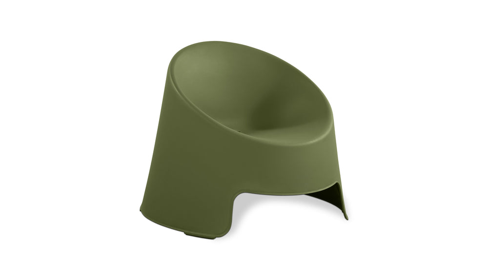 Inner Circle Silla lounge para exteriores (Juego de 2), Matcha