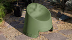 Inner Circle Silla lounge para exteriores (Juego de 2), Matcha